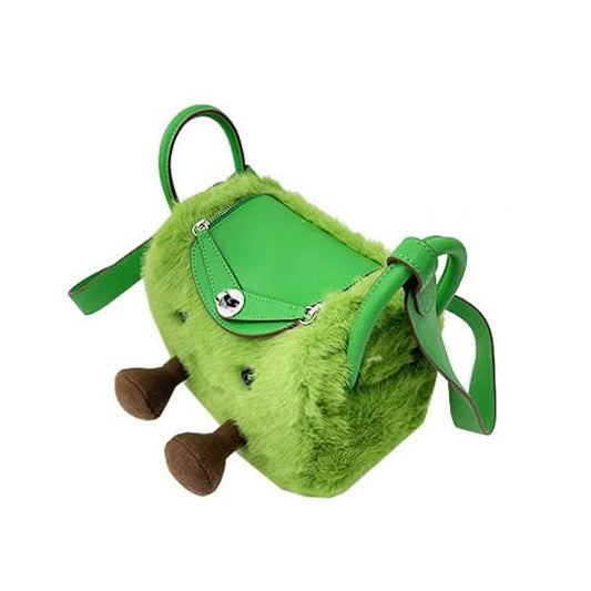 Apple green Mini Lindy Bag 7.5-inch