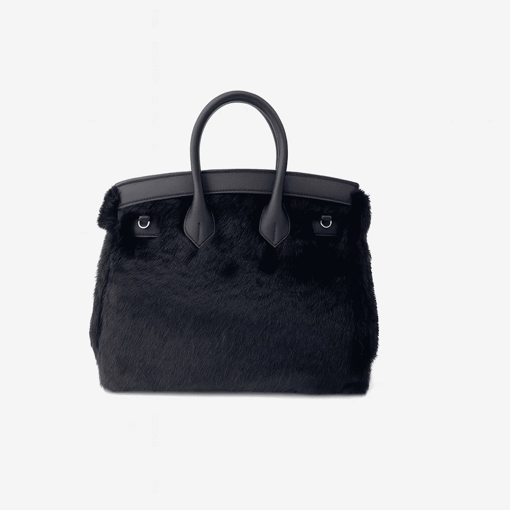 Classic Black Fleece BK Bag-Medium