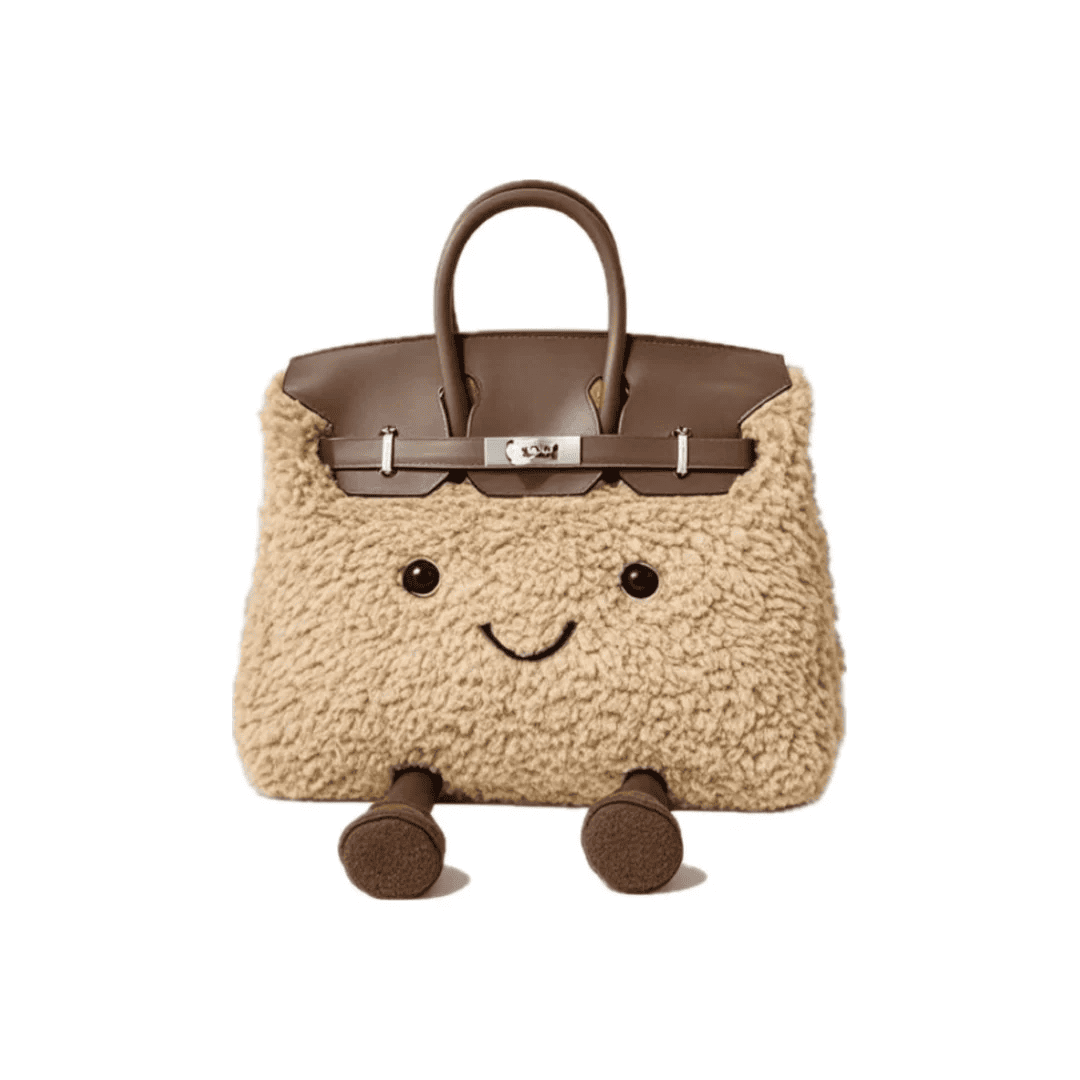 Classic Brown Fleece Jelly Bag-Medium