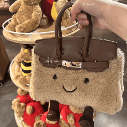 Classic Brown Fluff BK Bag-Medium