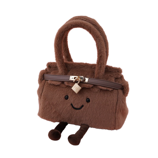 Classic Cocoa Brown Fleece Jelly Bag 9.8-inch