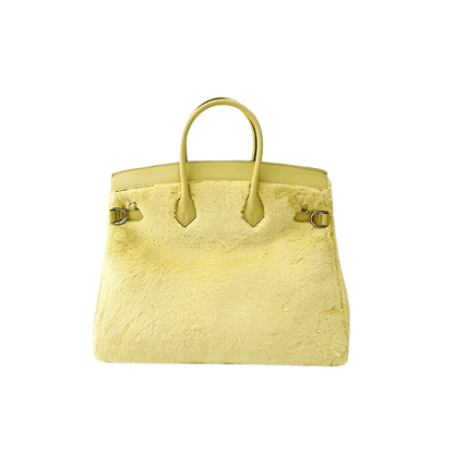 Classic Lemon Jelly birkin Bag 7/9.8-inch