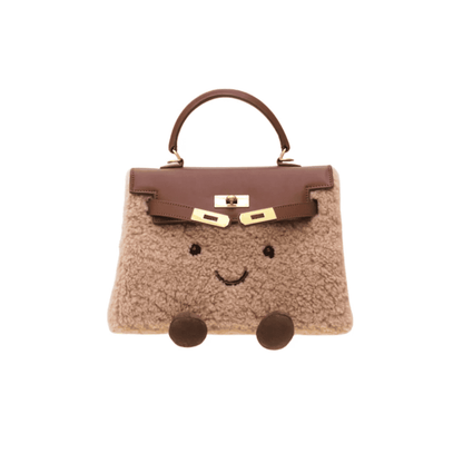 Classic Praline Fluff Clarette Bag-Medium