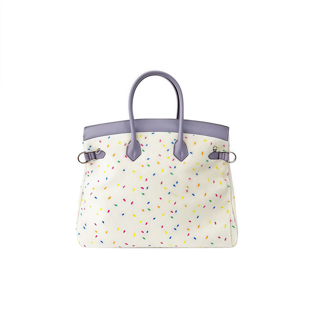 Classic Swiss candy Fleece BK Bag 9.8-inch