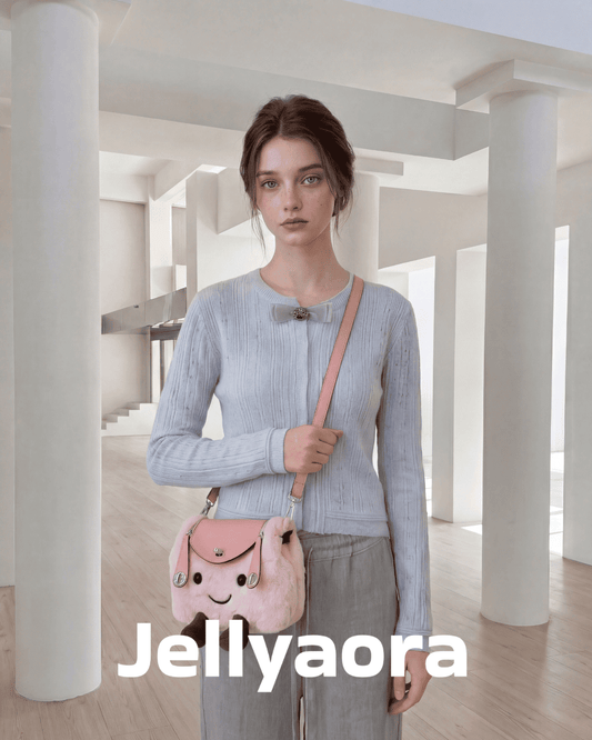 Pink Fluff Mini Lindy Bag