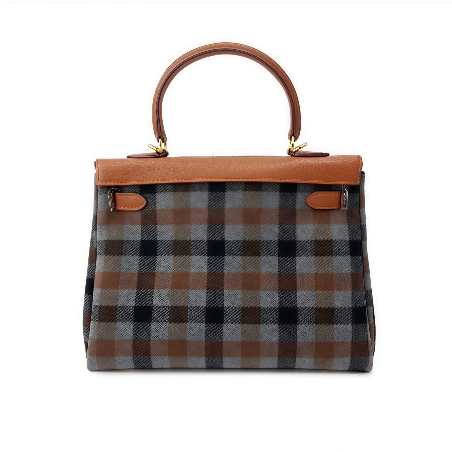  jellyaora Classic Grid BK Jelly Bag 9.8-inch