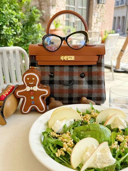 Classic Grid BK Jelly Bag 9.8-inch